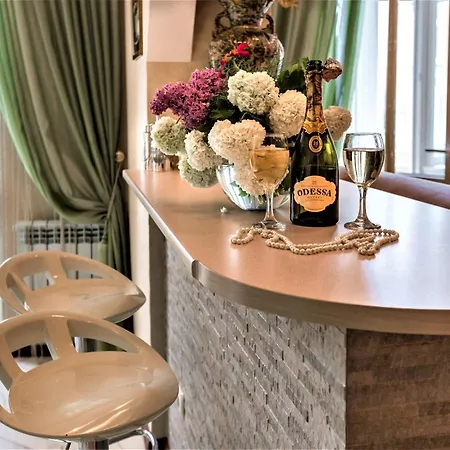 Apartment Квартира Возле Аркадии И Парка Победы С Балконом И Видом На Море